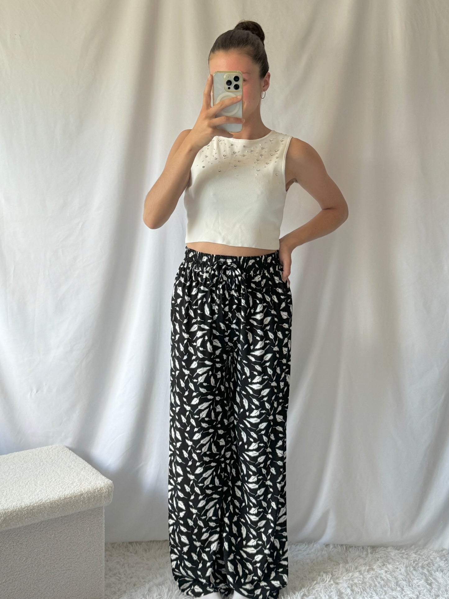 Pantalon palazzo